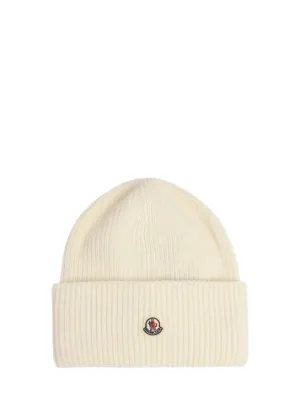 Moncler   Tricot virgin wool beanie 