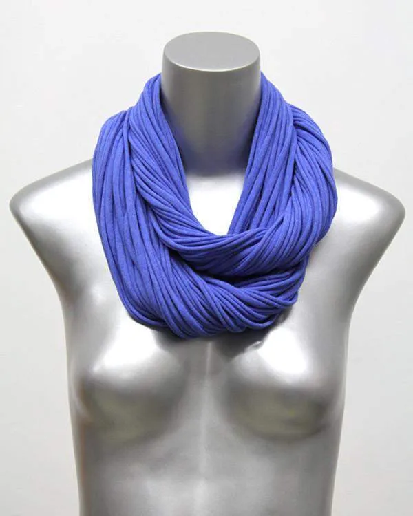 Necklush Chunky Scarf / Heather Blue / Unisex