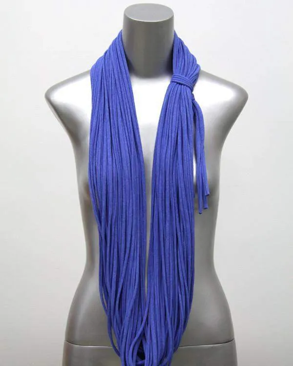 Necklush Chunky Scarf / Heather Blue / Unisex