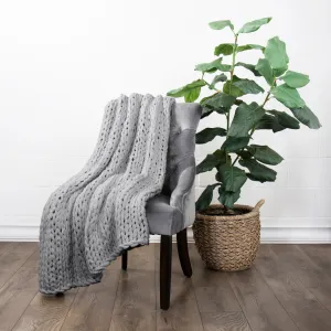 Oversized Chunky Knit Blanket