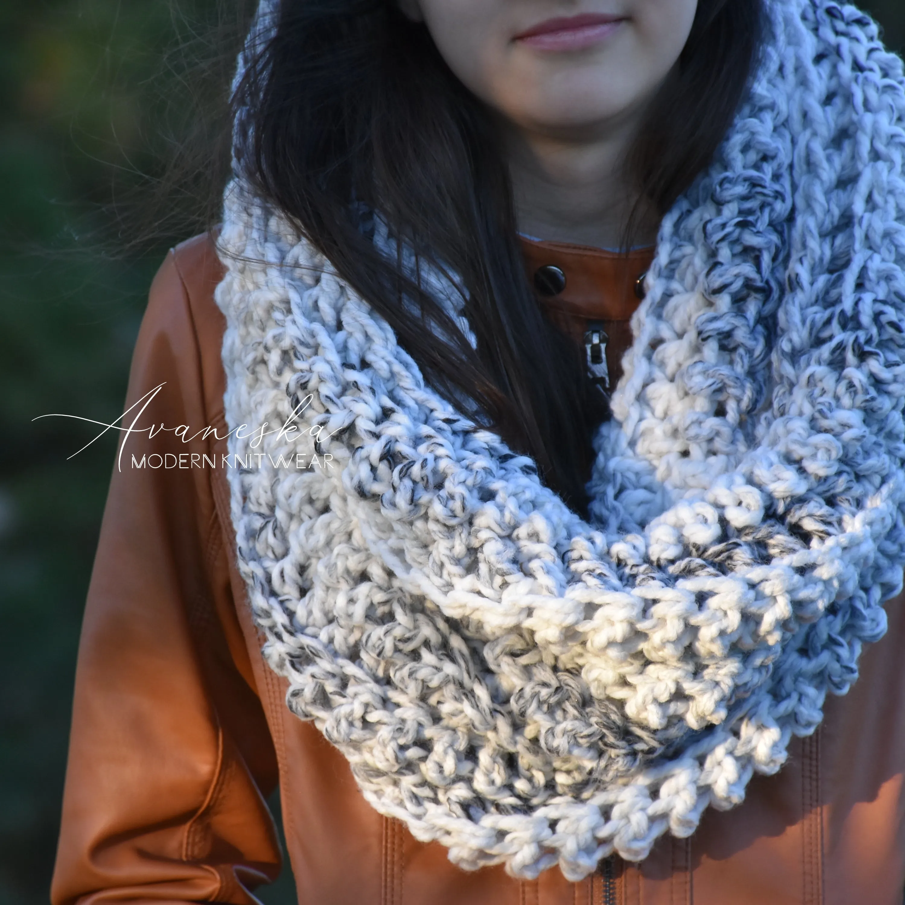 Oversized Chunky Scarf | THE CARDIFF