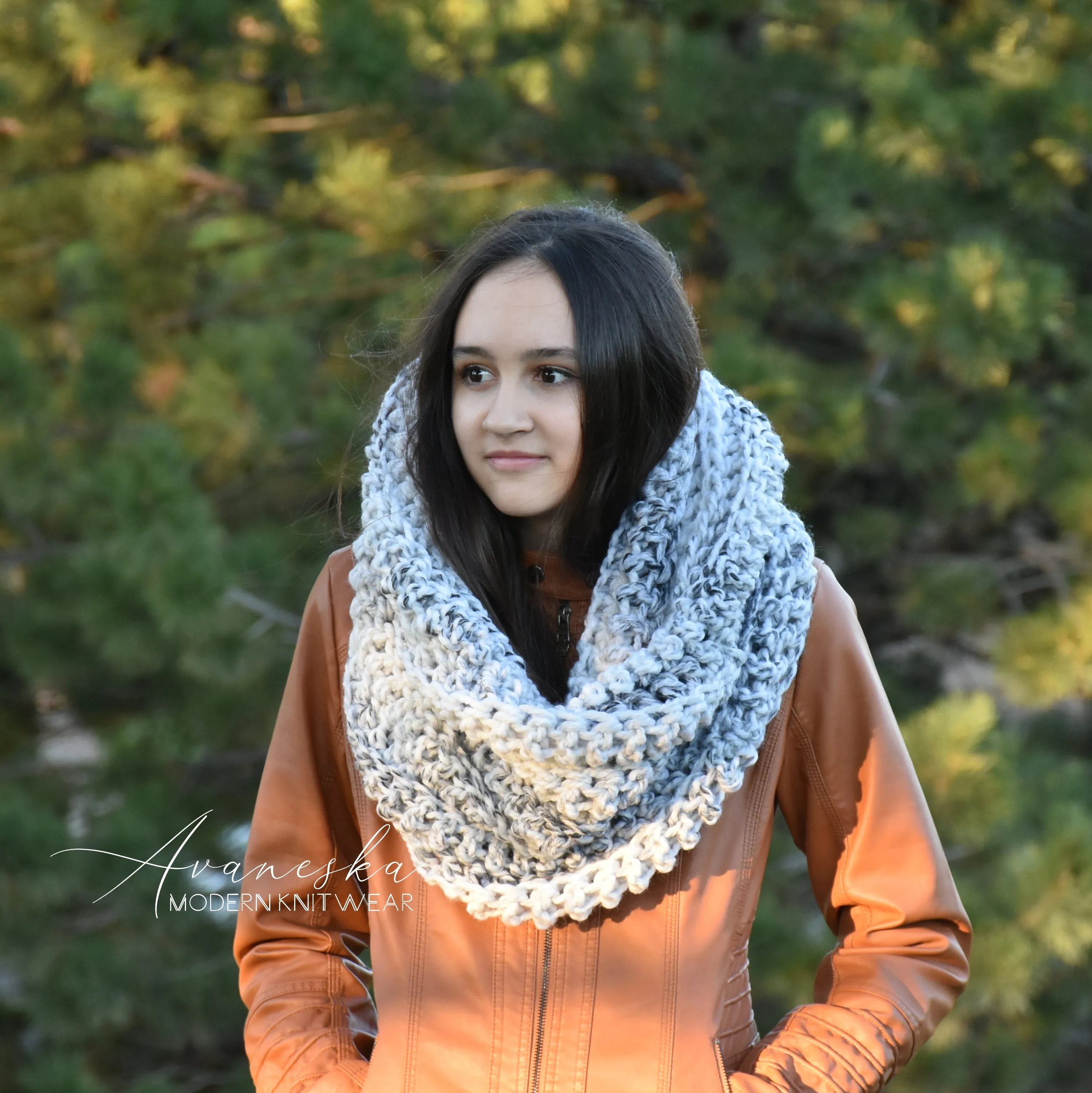 Oversized Chunky Scarf | THE CARDIFF