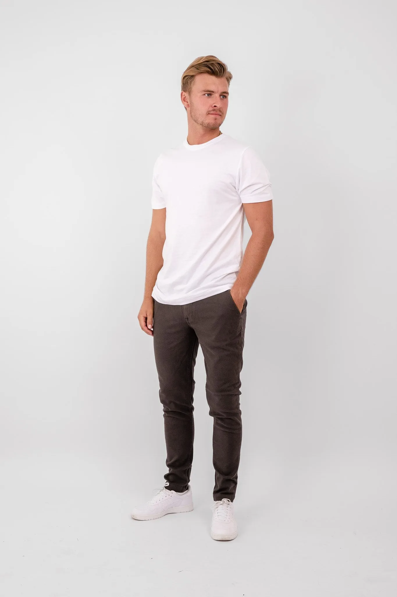 Performance Structure Trousers - Dark Brown