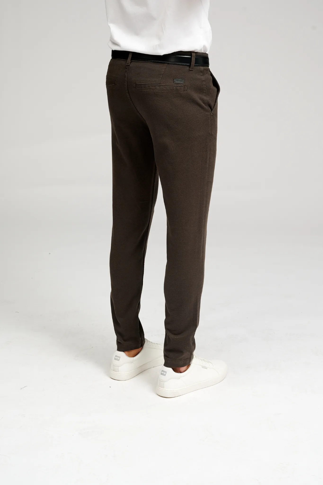 Performance Structure Trousers - Dark Brown