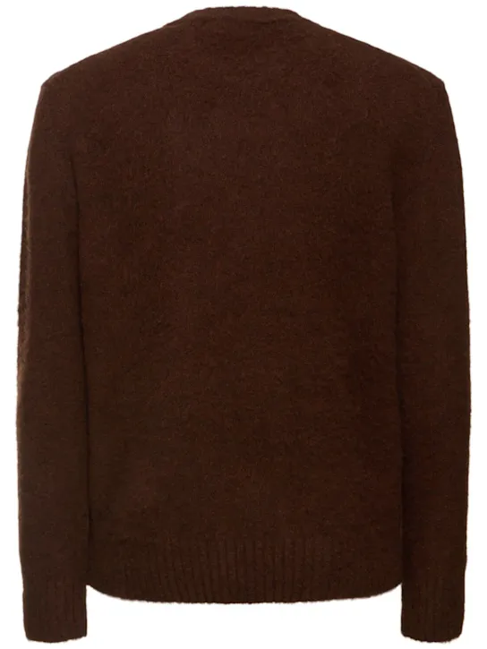 Piacenza Cashmere   Wool knit crewneck sweater 