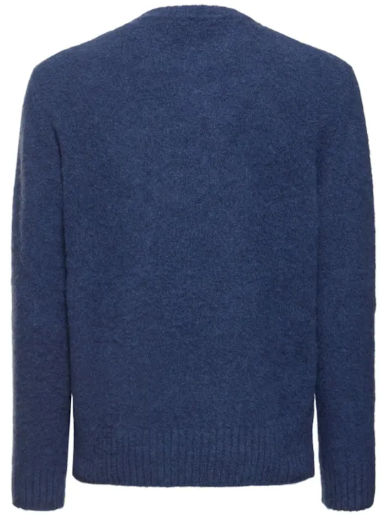 Piacenza Cashmere   Wool knit crewneck sweater 