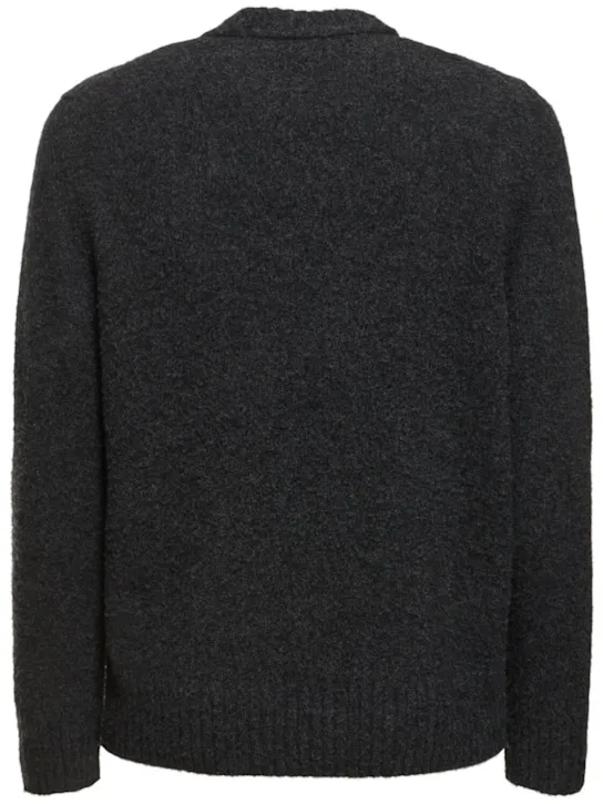 Piacenza Cashmere   Wool knit crewneck sweater 