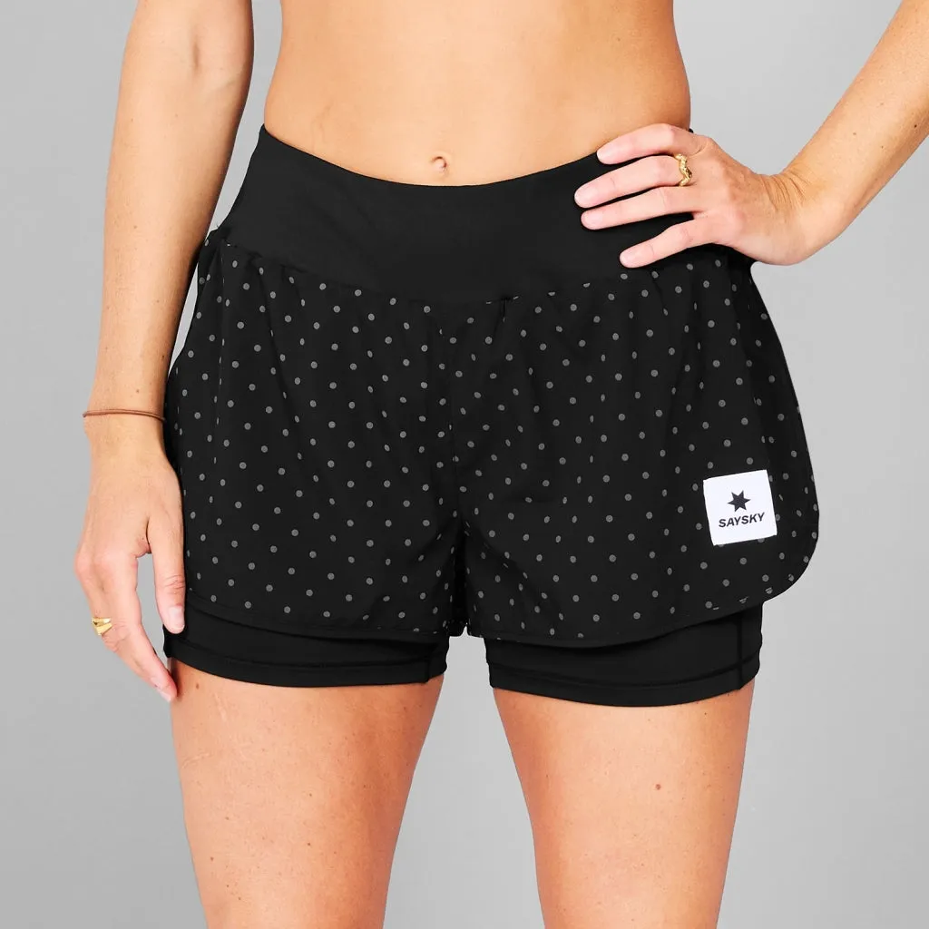 Polka 2 In 1 Pace Shorts 3''