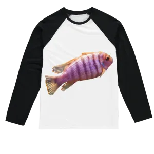 PurpleFish Sublimation Baseball Long Sleeve T-Shirt