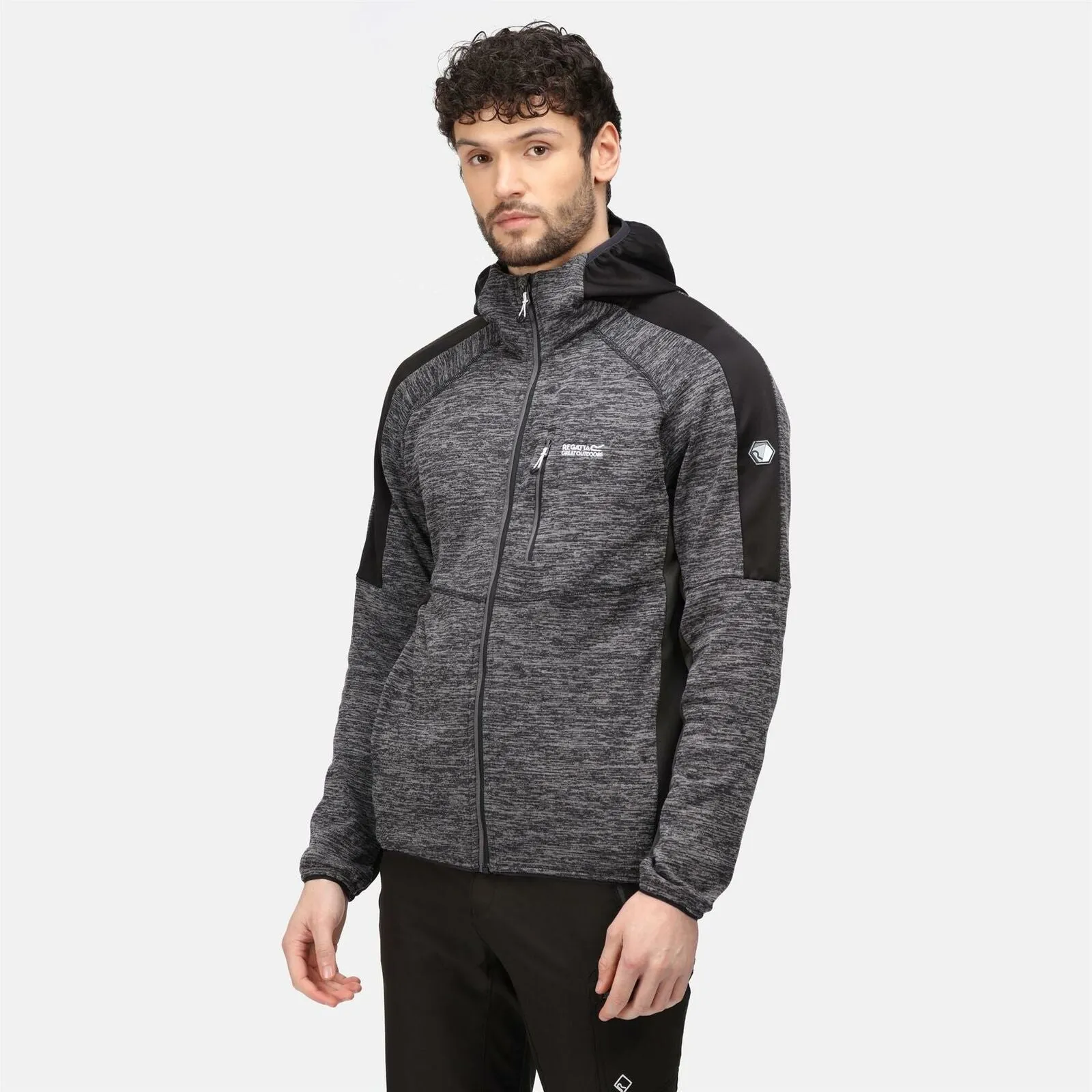 Regatta Men's Cadford II Full Zip Hooded Fleece