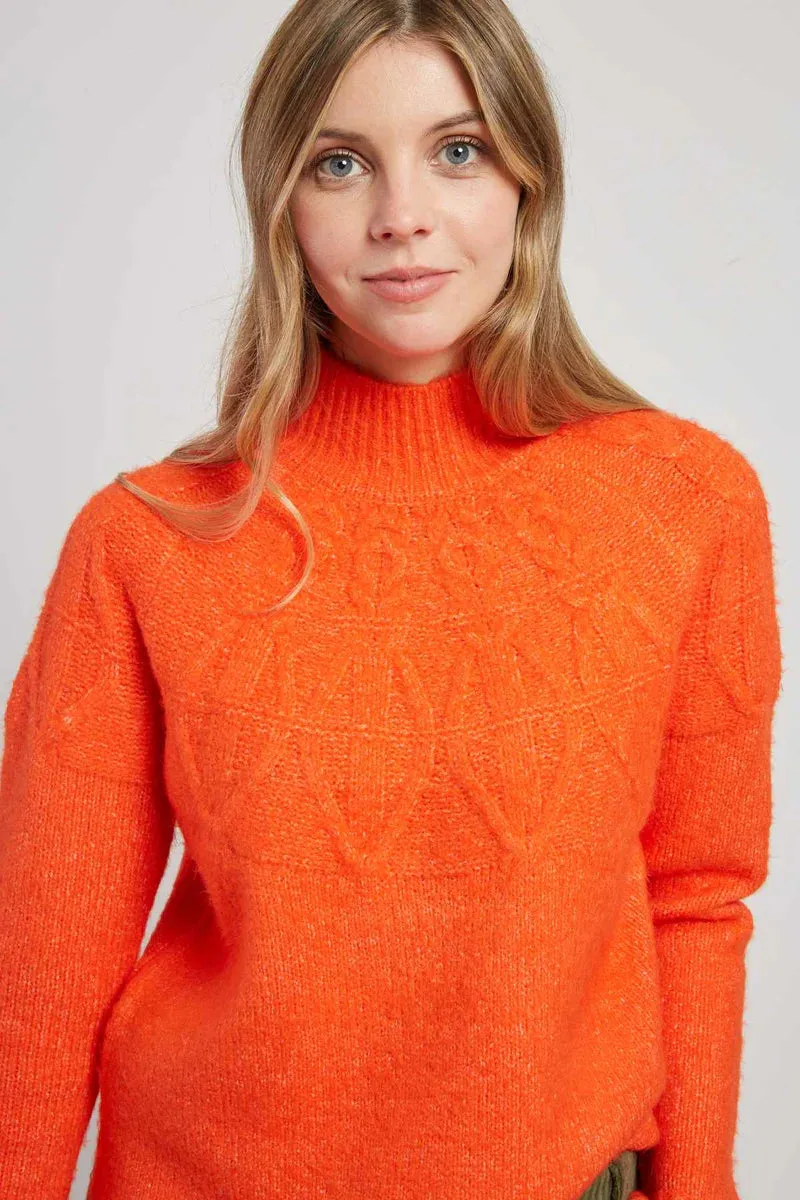 RENE DERHY Orange Jumper