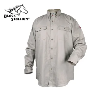 Revco WF2110-ST Stone Khaki TruGuard® 300 FR Cotton Long Sleeve Work Shirt (1 Shirt)