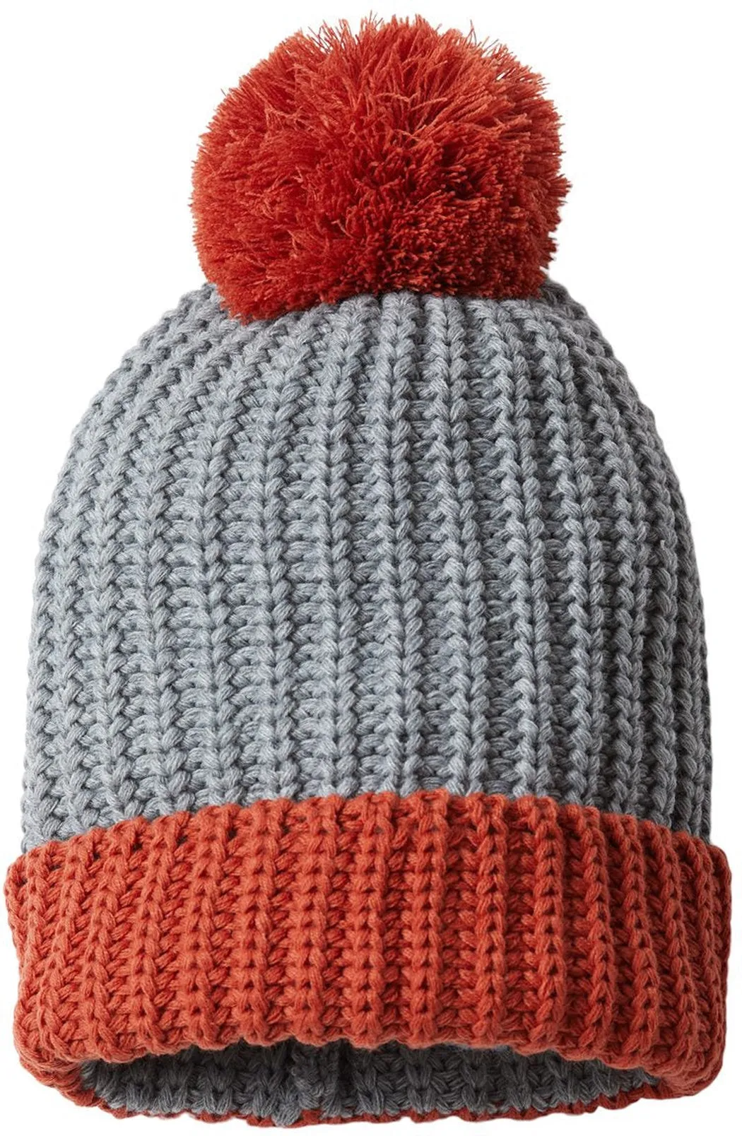 Richardson Chunky Cable with Cuff & Pom Beanie