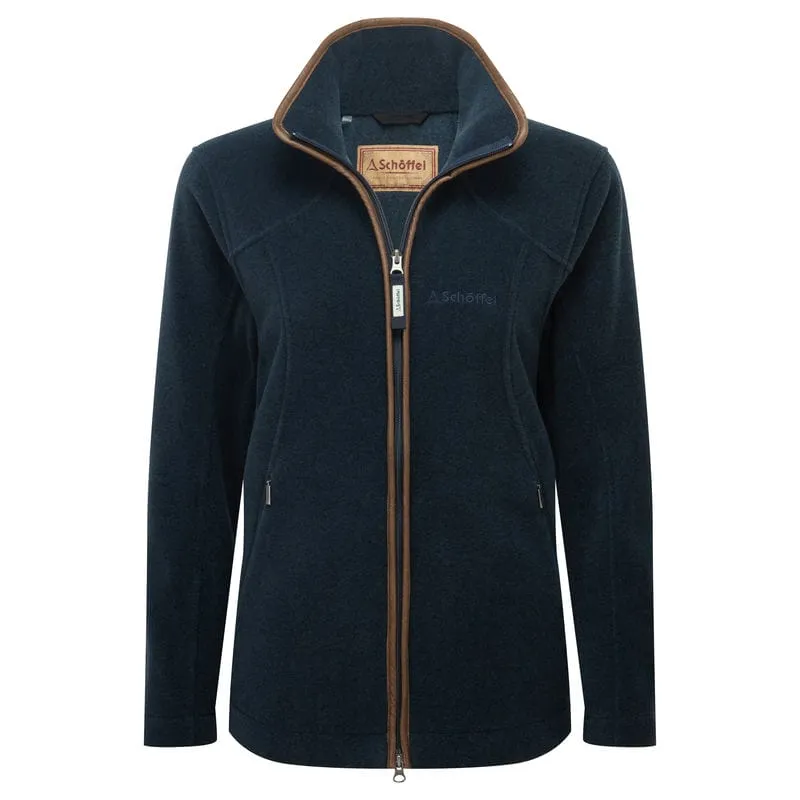 Schoffel Burley Ladies Fleece Jacket - Petrol Blue