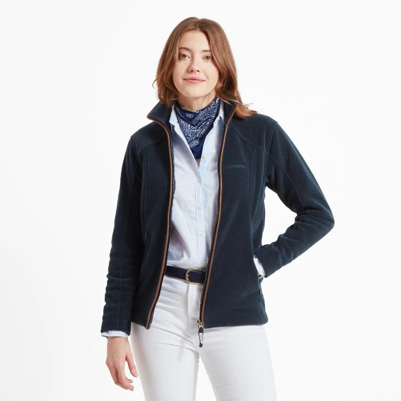 Schoffel Burley Ladies Fleece Jacket - Petrol Blue