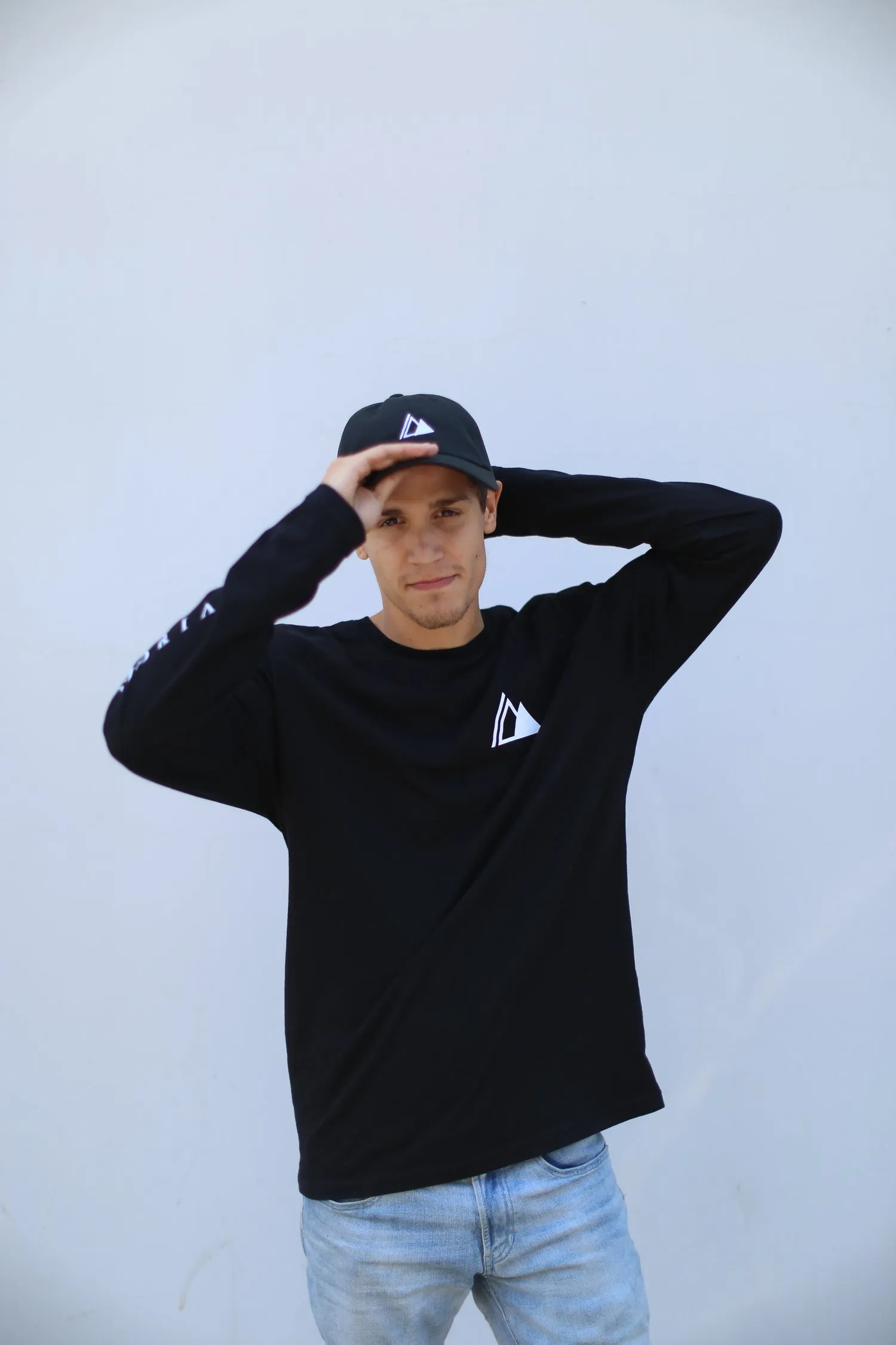 SDG X Logo Long Sleeve: Black