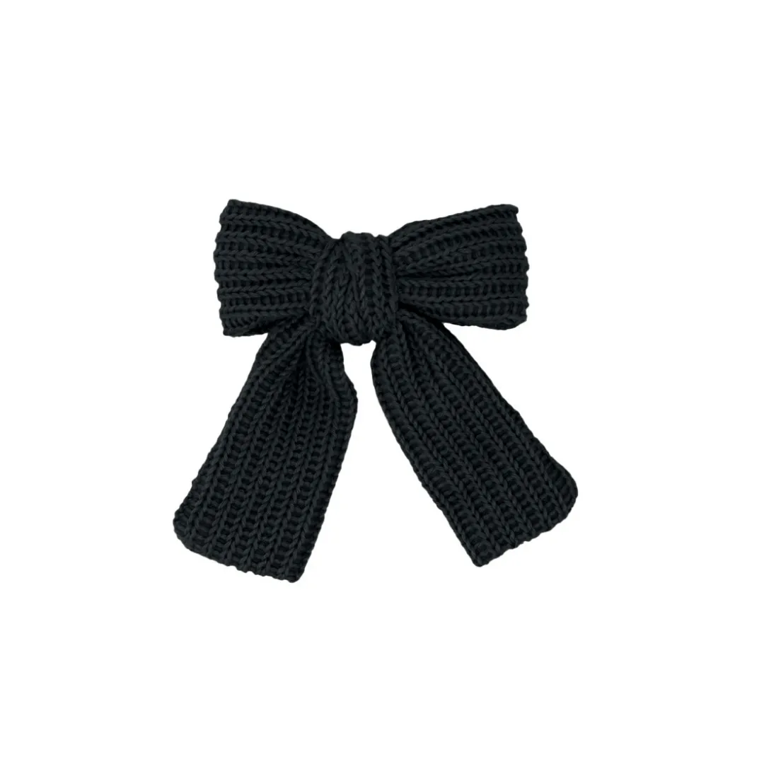 Soft Sweater Knits Small Bow Clip