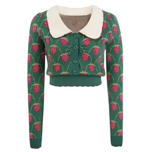 Strawberry Fields Knit Top