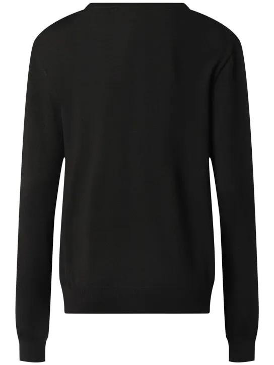 The Row   Hover cashmere knit crewneck sweater 