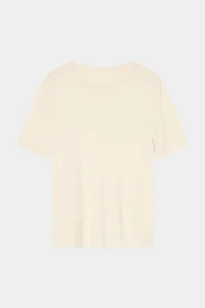 THE SILK TEE - IVORY