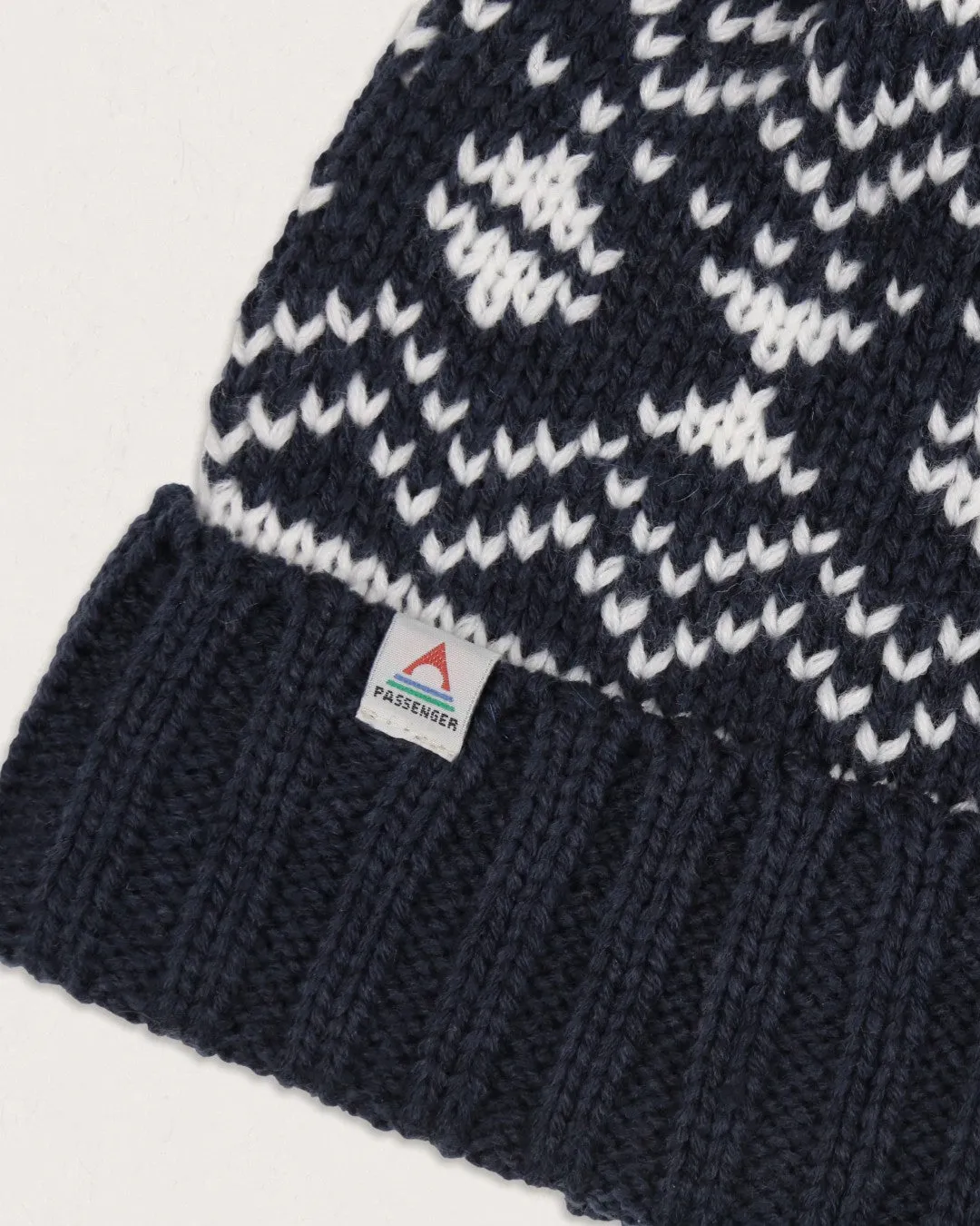 West Coast Recycled Bobble Hat - Rich Navy