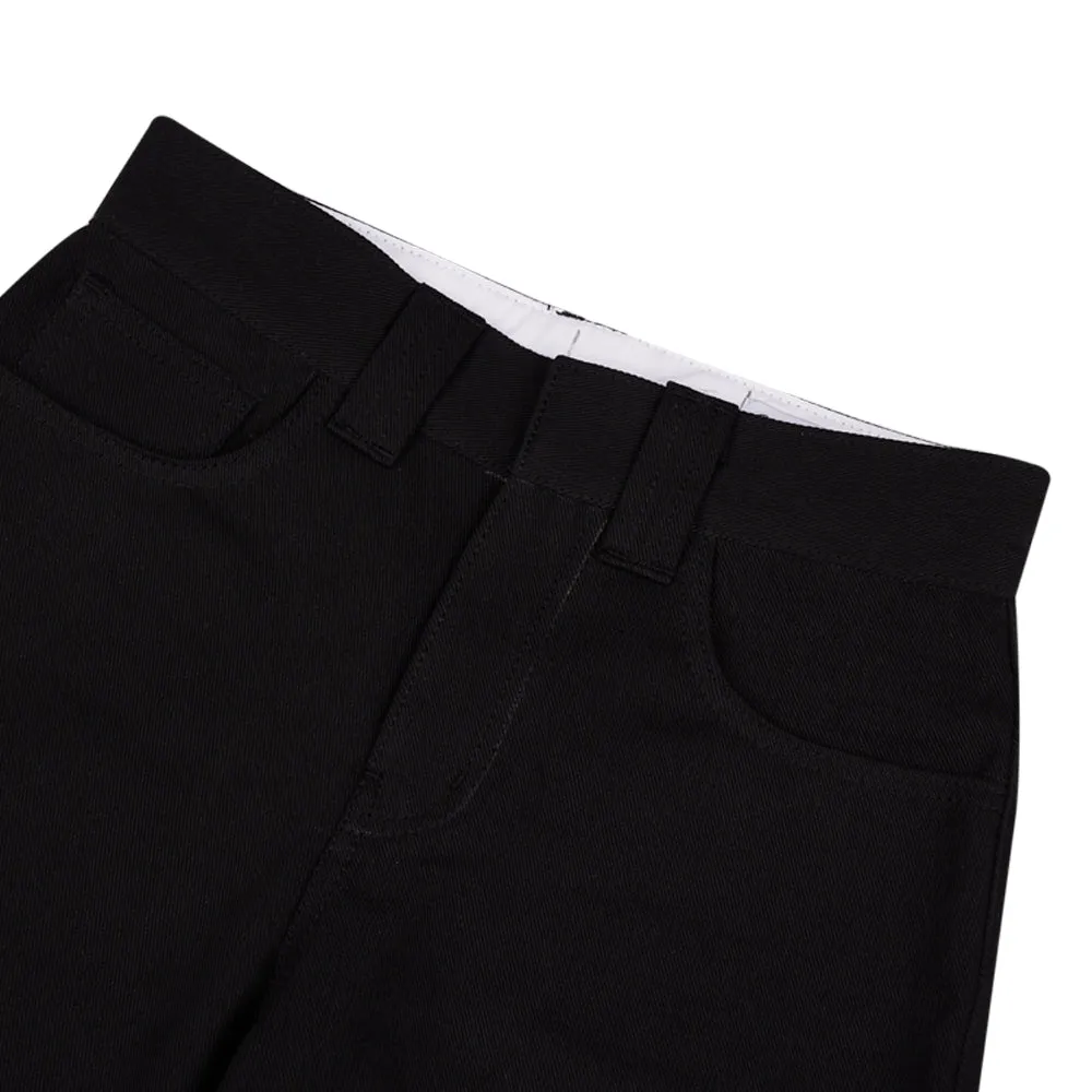 WMNS LOOSEFIT COTTON PANTS BLACK