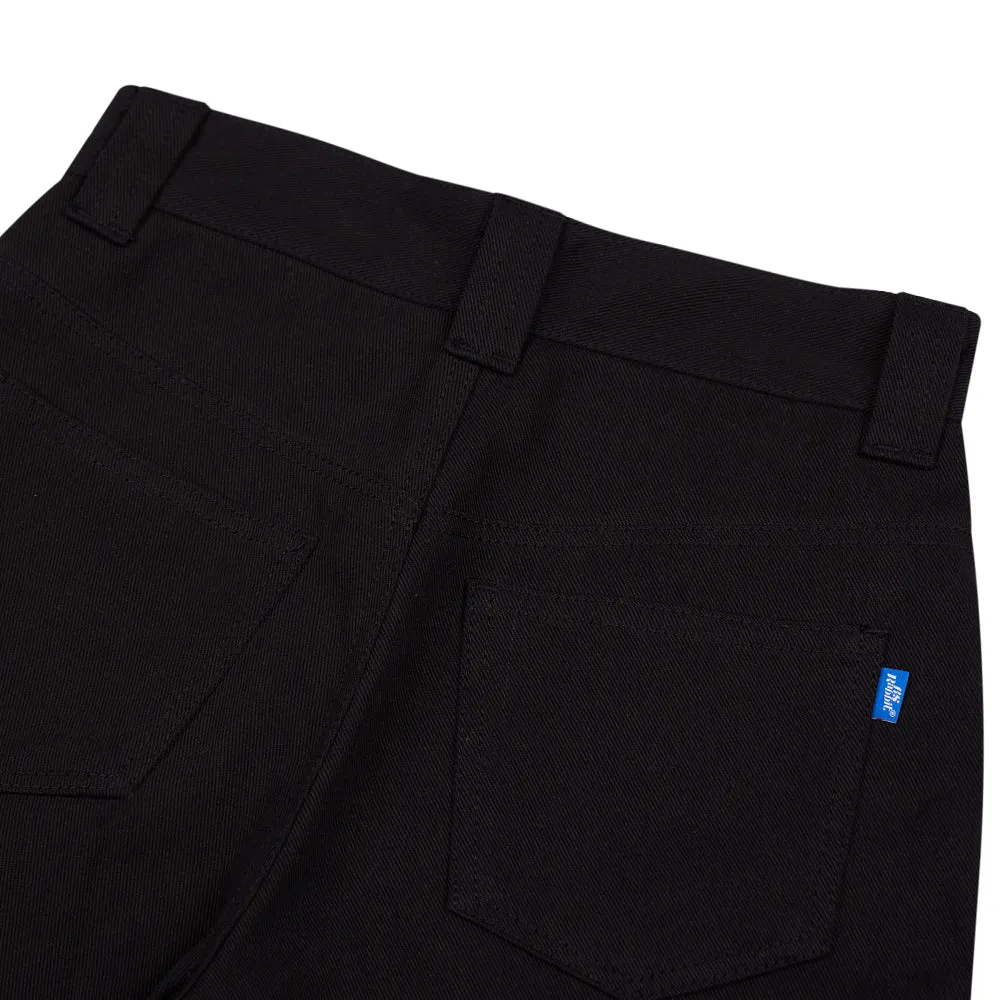 WMNS LOOSEFIT COTTON PANTS BLACK