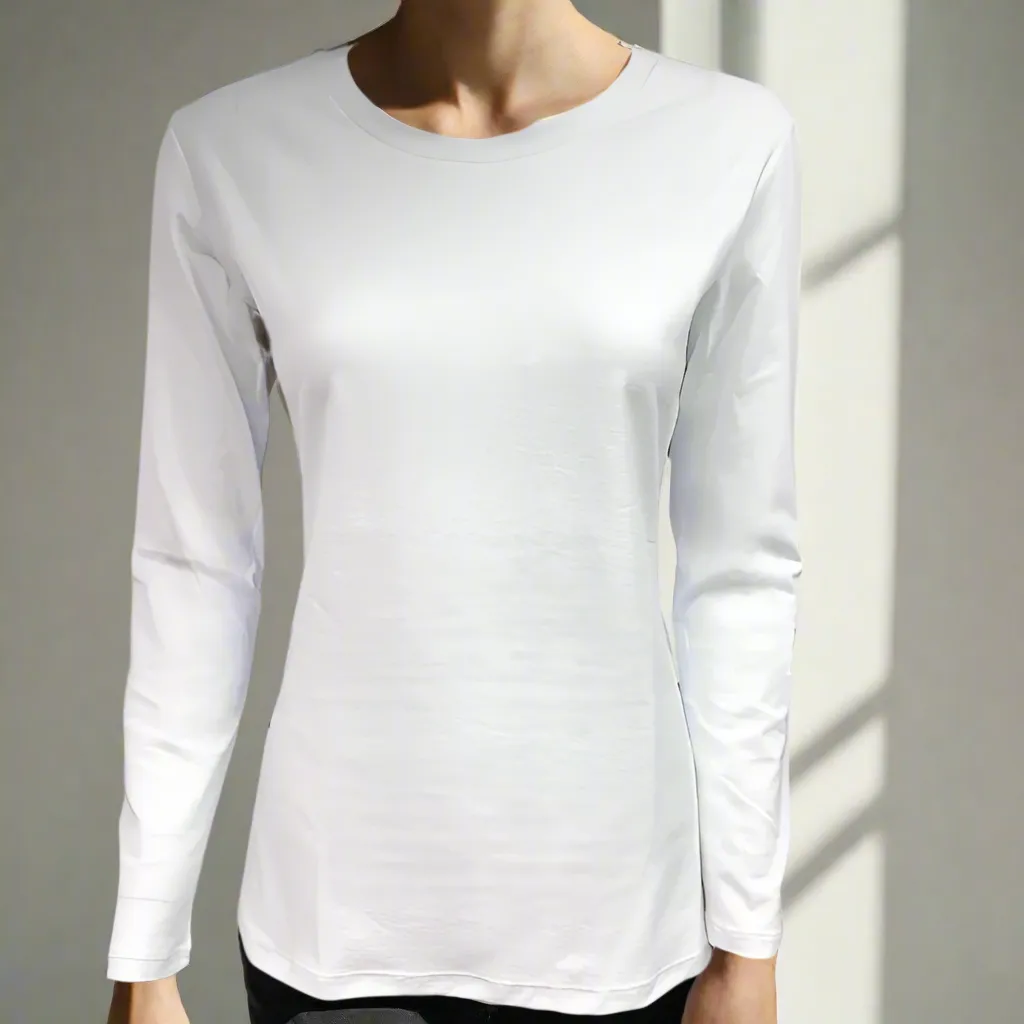 Women's Organic Cotton Long Sleeve T-shirt