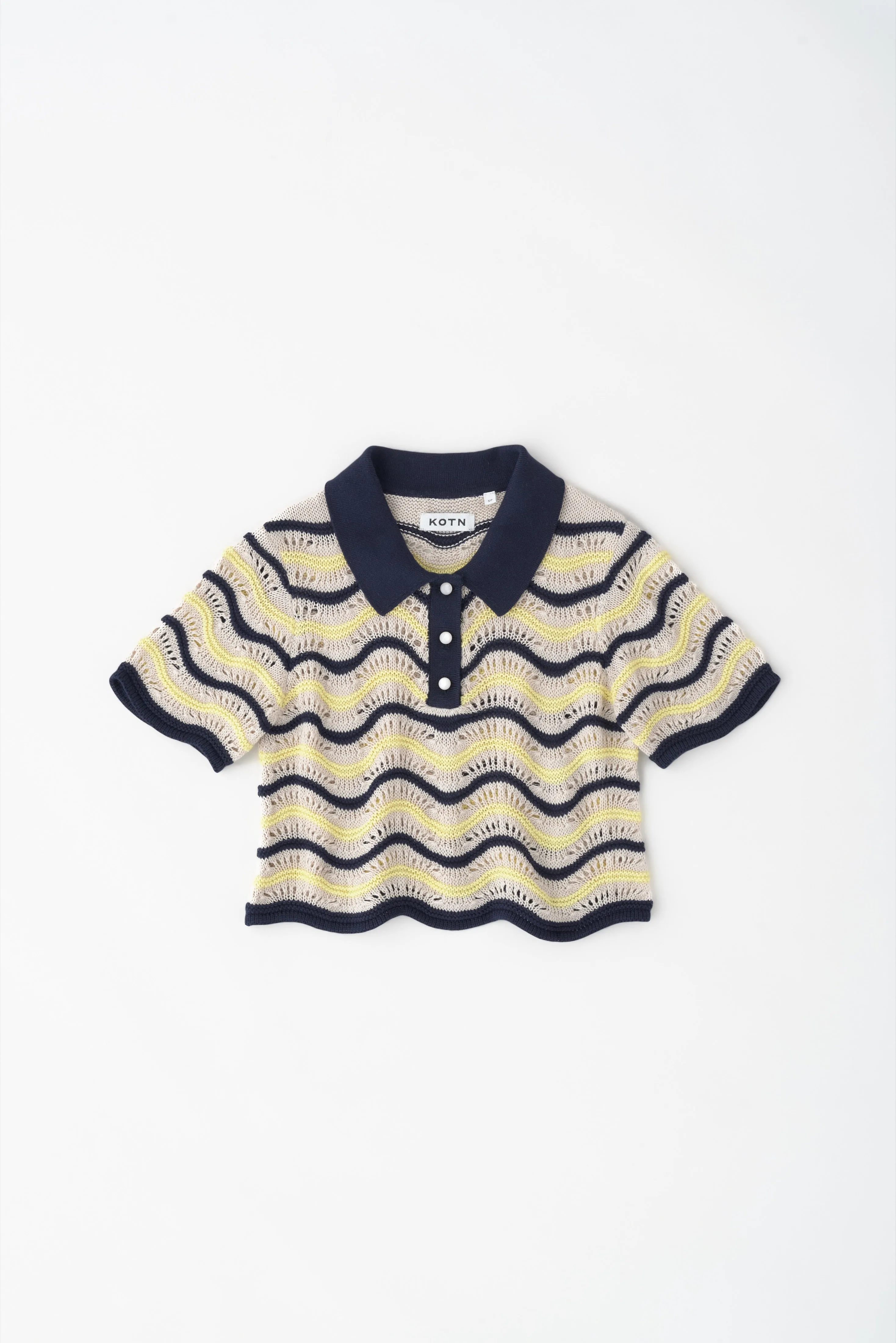 Women's Sabah Polo in Birch/Chardonnay/Maritime