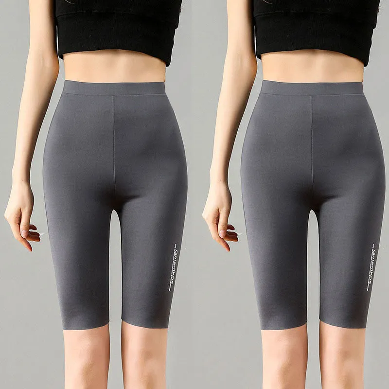 Women's Skinny Sports Five-point Pants